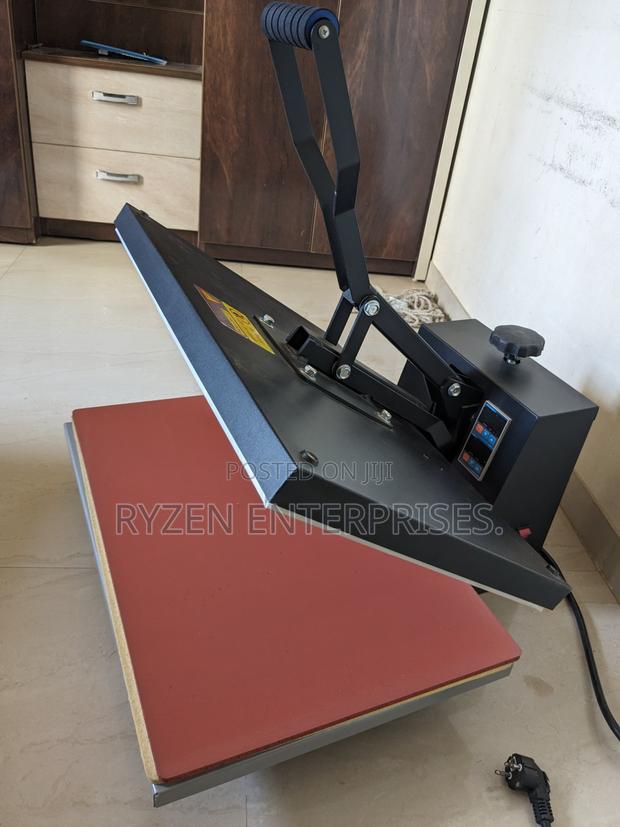 Flatbed Heat Press Machine - main view