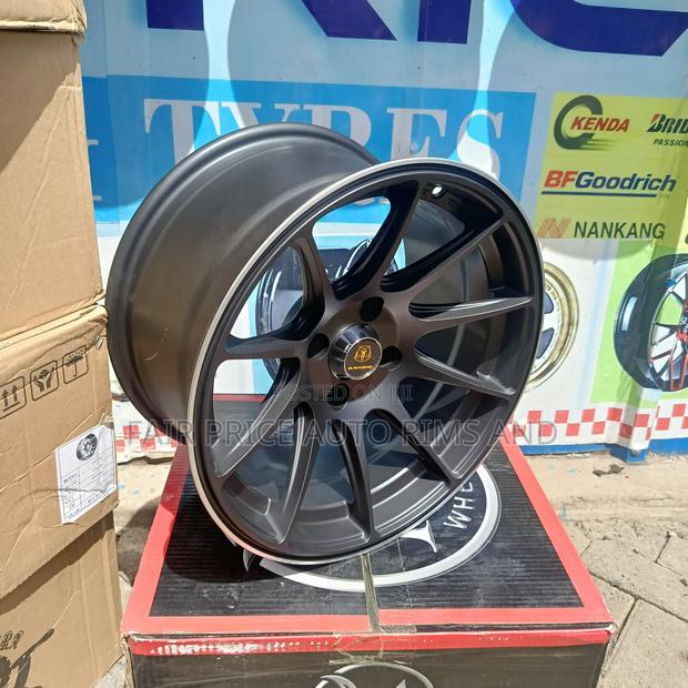 Size 15 Offset Rims Black