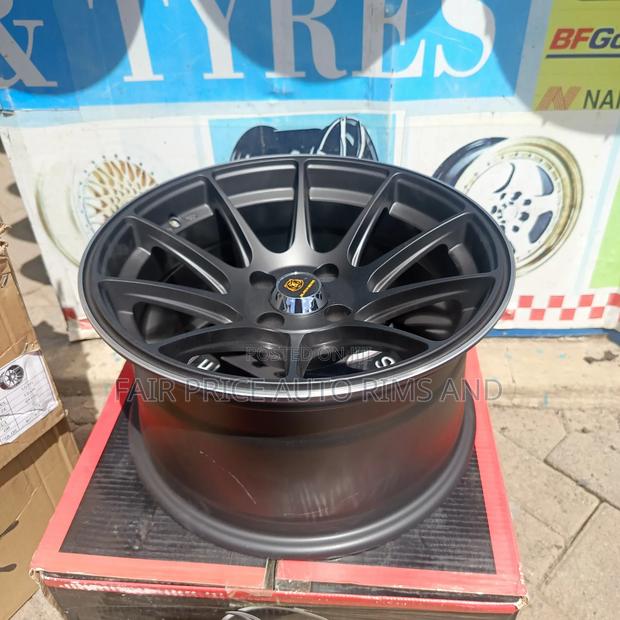 Size 15 Offset Rims Black - thumbnail 2