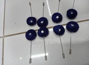 Navyblue With White Spots Lapel Pins - thumbnail 2