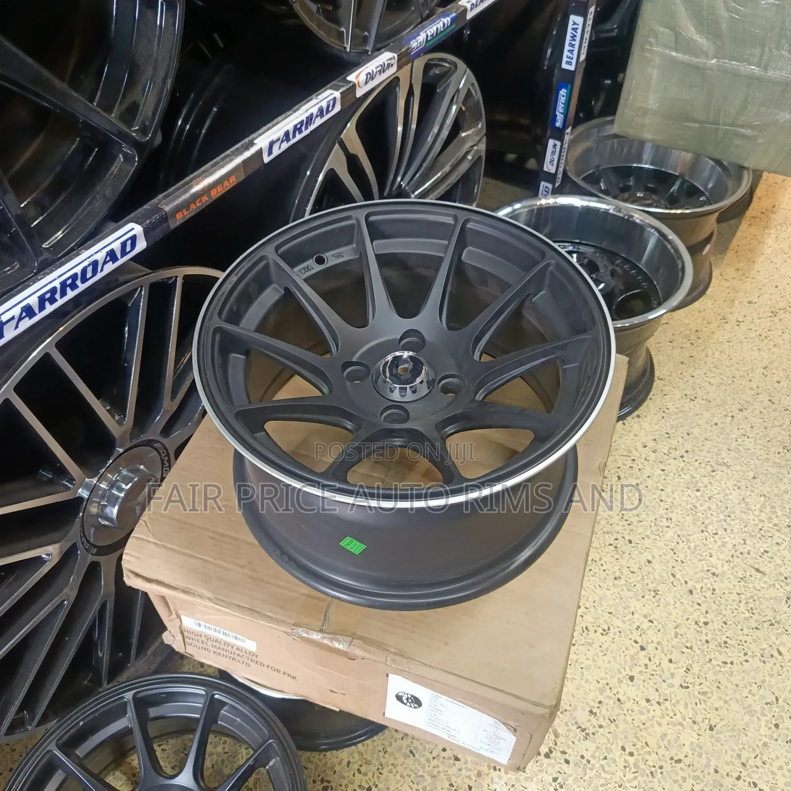 Size 14 Deep Dish Offset Rims
