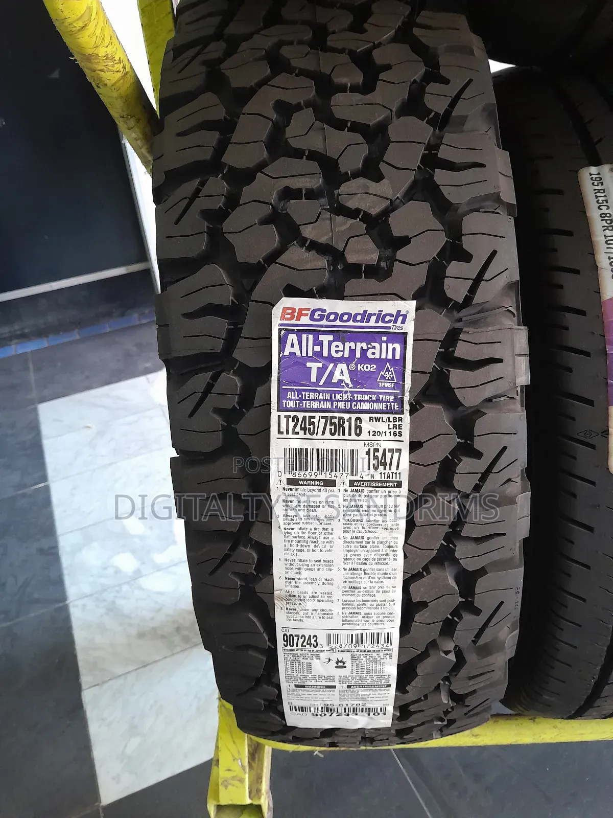 245/75r16 Bf Goodrich Tyres Brand New