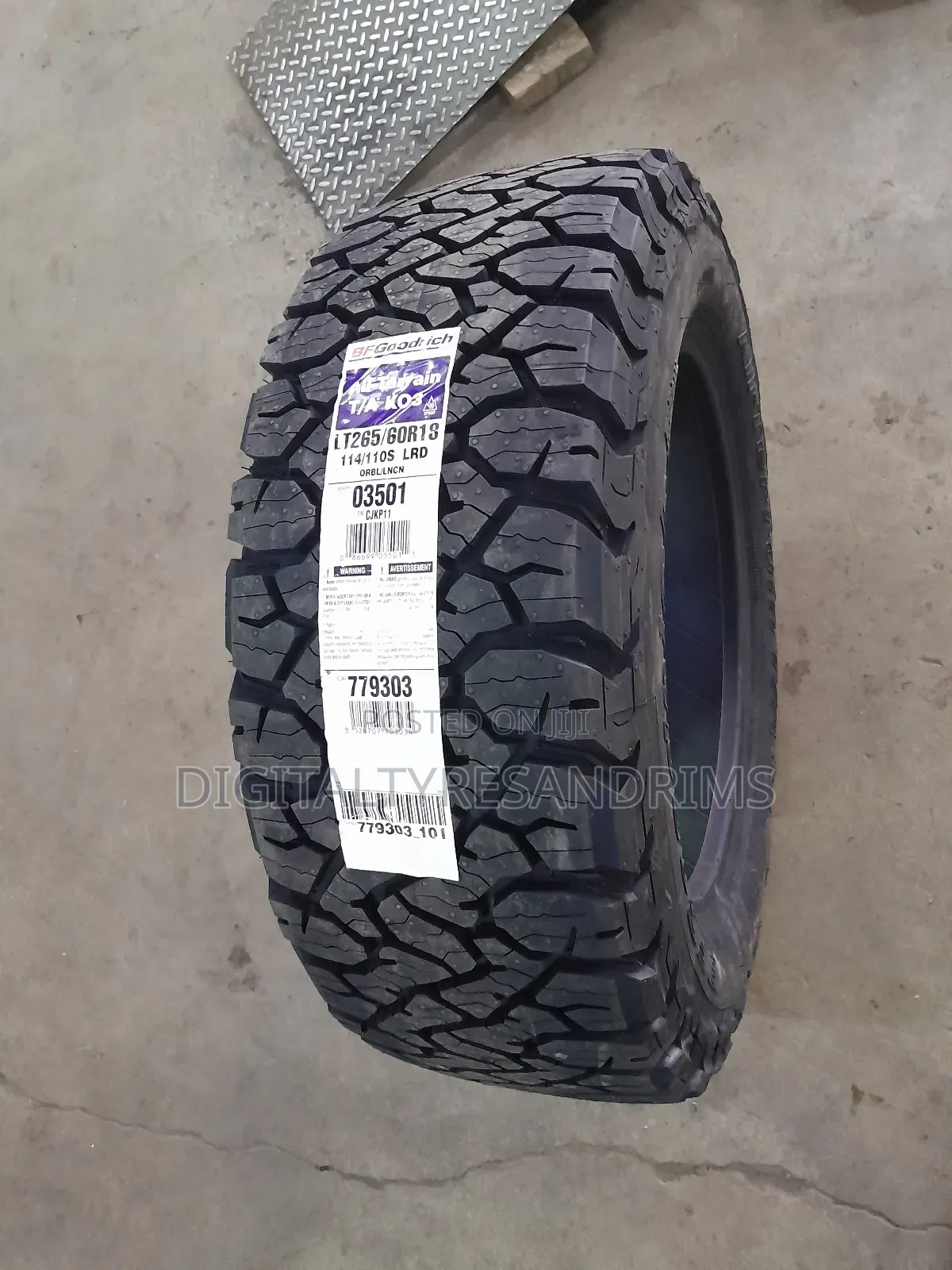 265/60r18 Bf Goodrich Ko3tyres Brand New