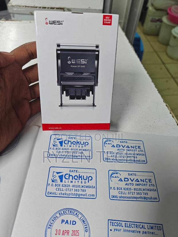 Selfinking Stamp With Logo/ Logo Company Stamp