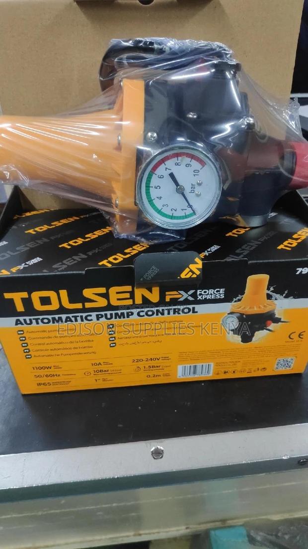 Tolsen Automatic Pump Control With Water Pressure Gauge - thumbnail 4