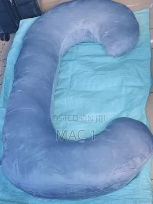 Velvet C Shape Pregnancy Pillow Soft Bouncy and Comfortable