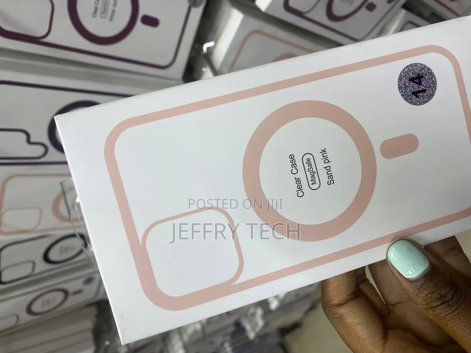 Bentoben iPhone 14 Magsafe Translucent Matte Case-Sandy Pink