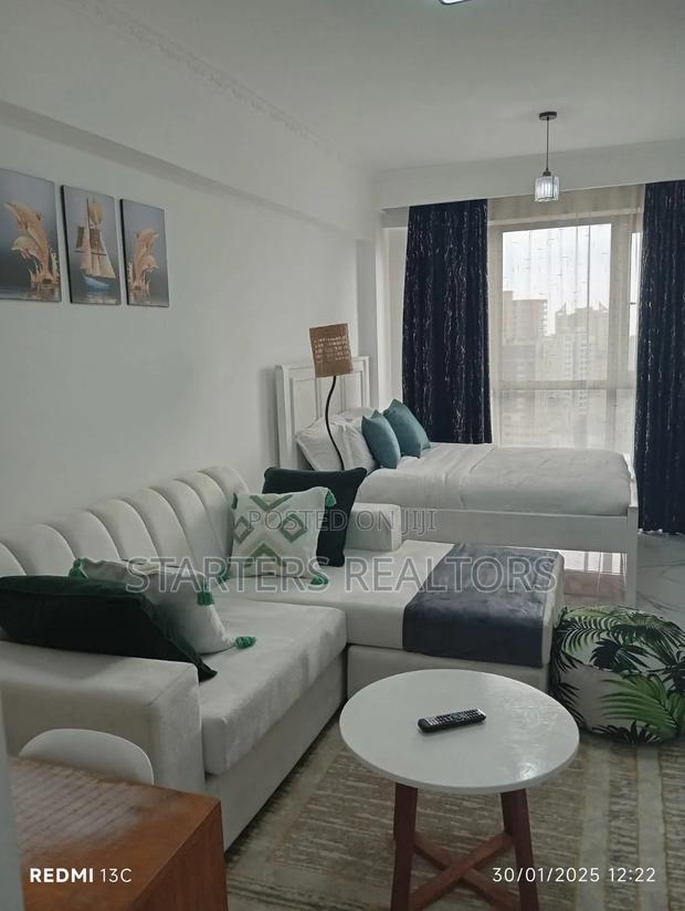 Furnished Studio Apartment in Yaya Centre, Kilimani for rent