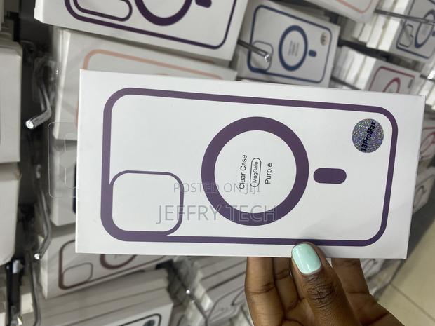 Wpcase Magsafe Transparent iPhone 13 Pro Max Case-Purple - main view