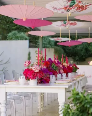 Hanging Leafs Umbrella Decor