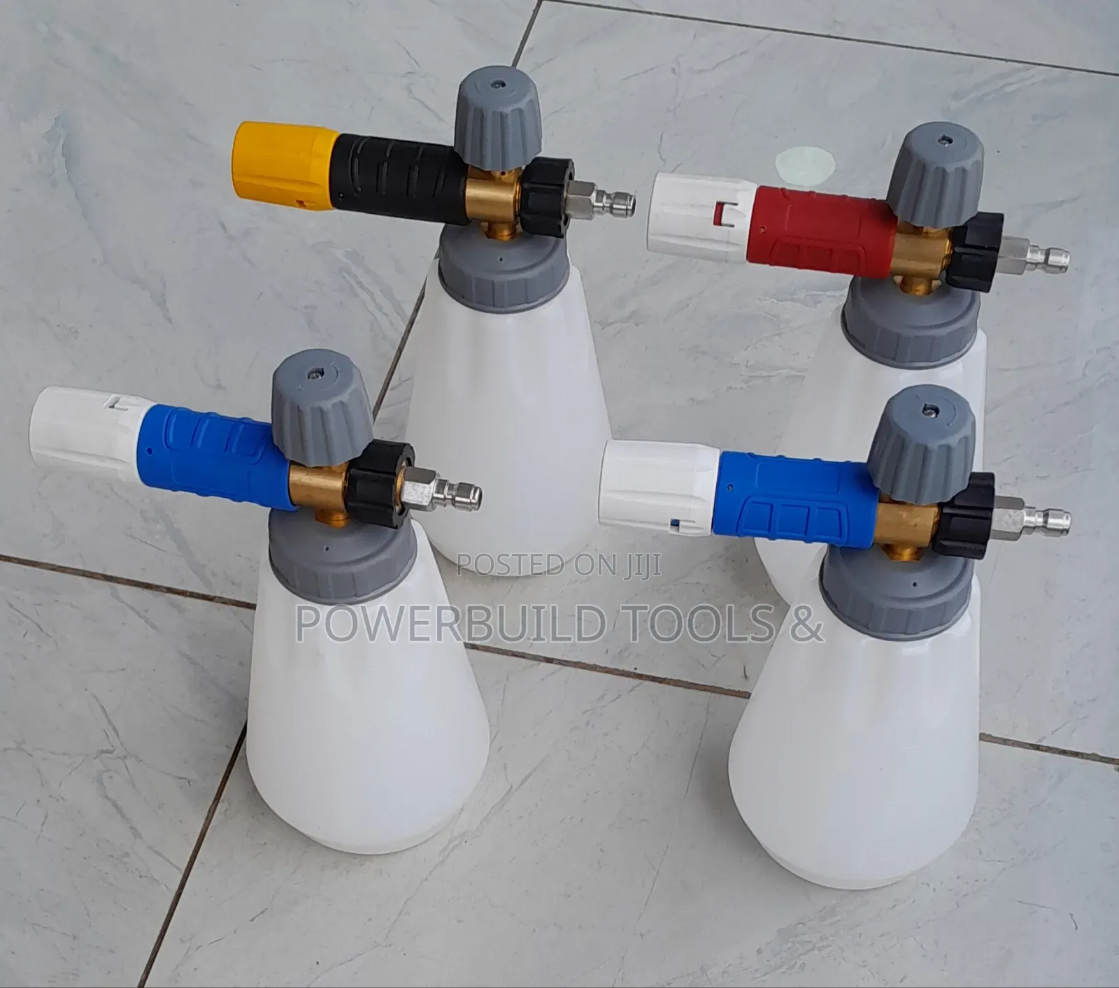 Heavy-duty Carwash Foam Gun 1.2l Capacity
