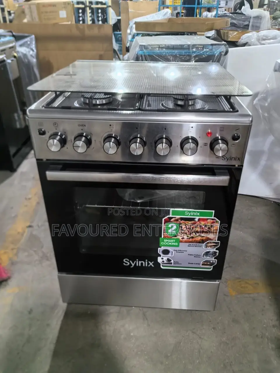 Syinix Cooker 6*Syinix Cooker 60x60 3g+1e