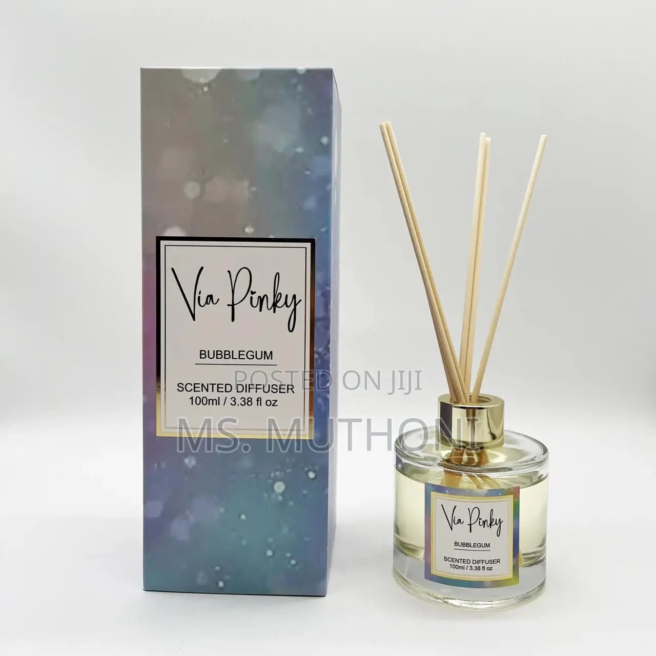 Bubblegum Scented Aromatherapy Reed Diffusers