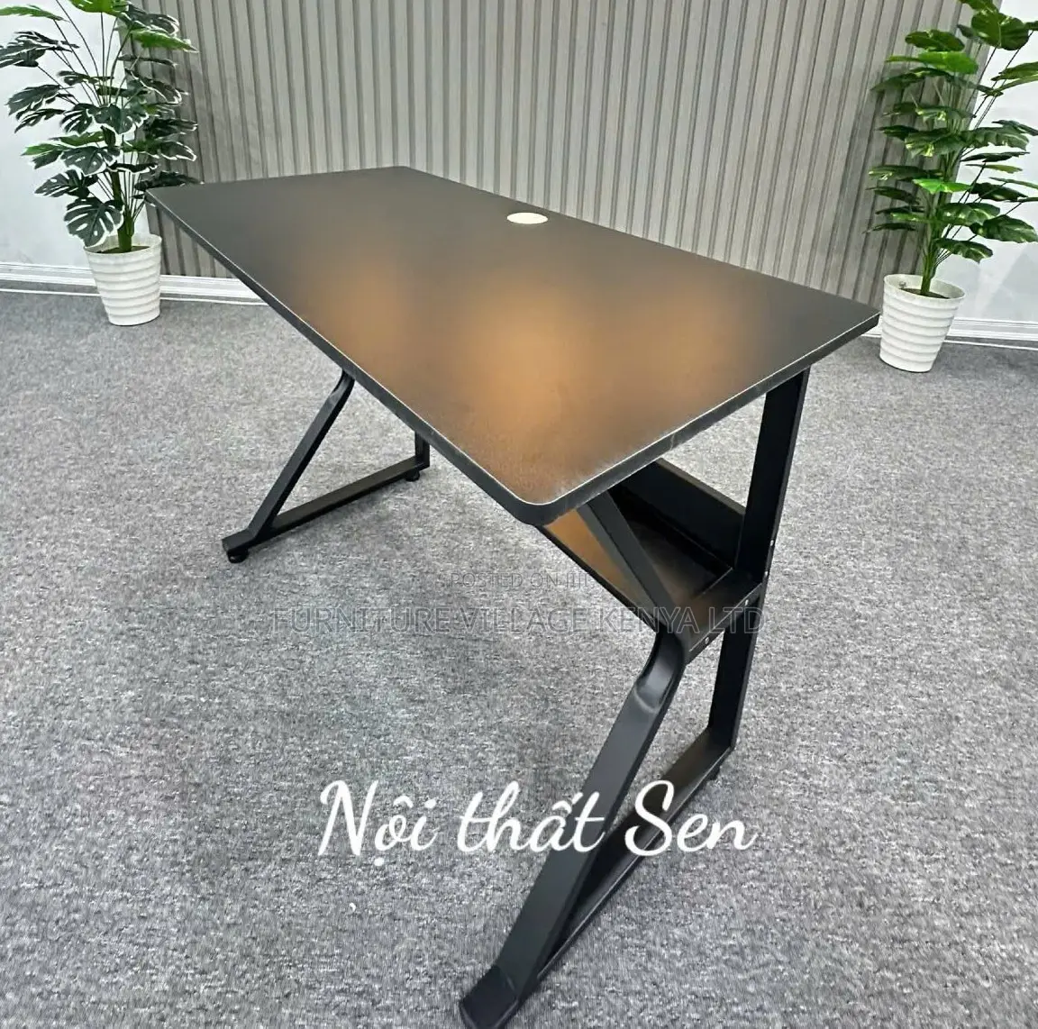 Clerical Desking: K-Foot Design Modern Clerical Wood Desk