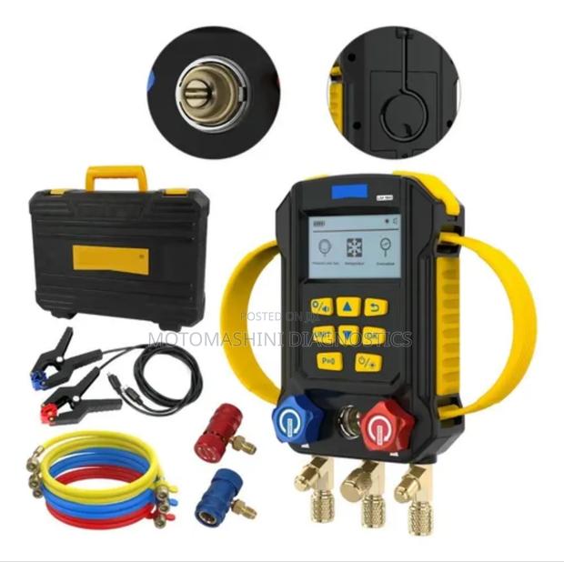 Autool Lm160 Digital Refrigerant Ac Manifold Gauge Set