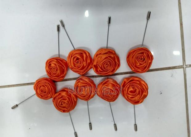 Orange Lapel Pins - main view