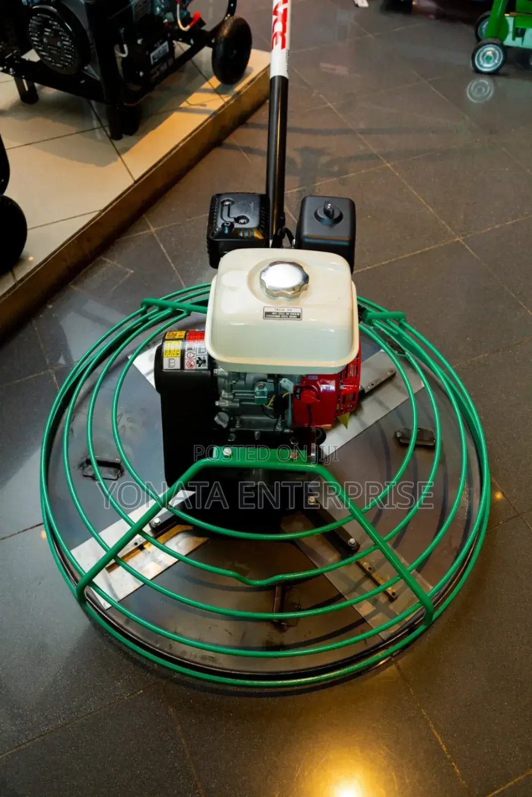 Powefloat Machine With Honda Engine