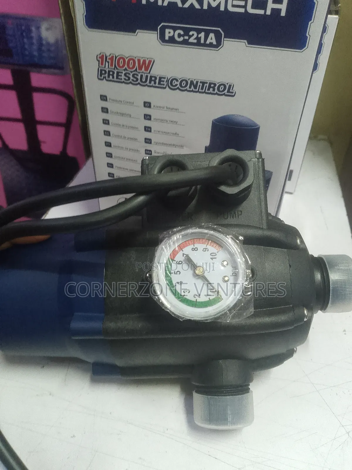 Maxmech Pump Control With Meter, Pressure Control
