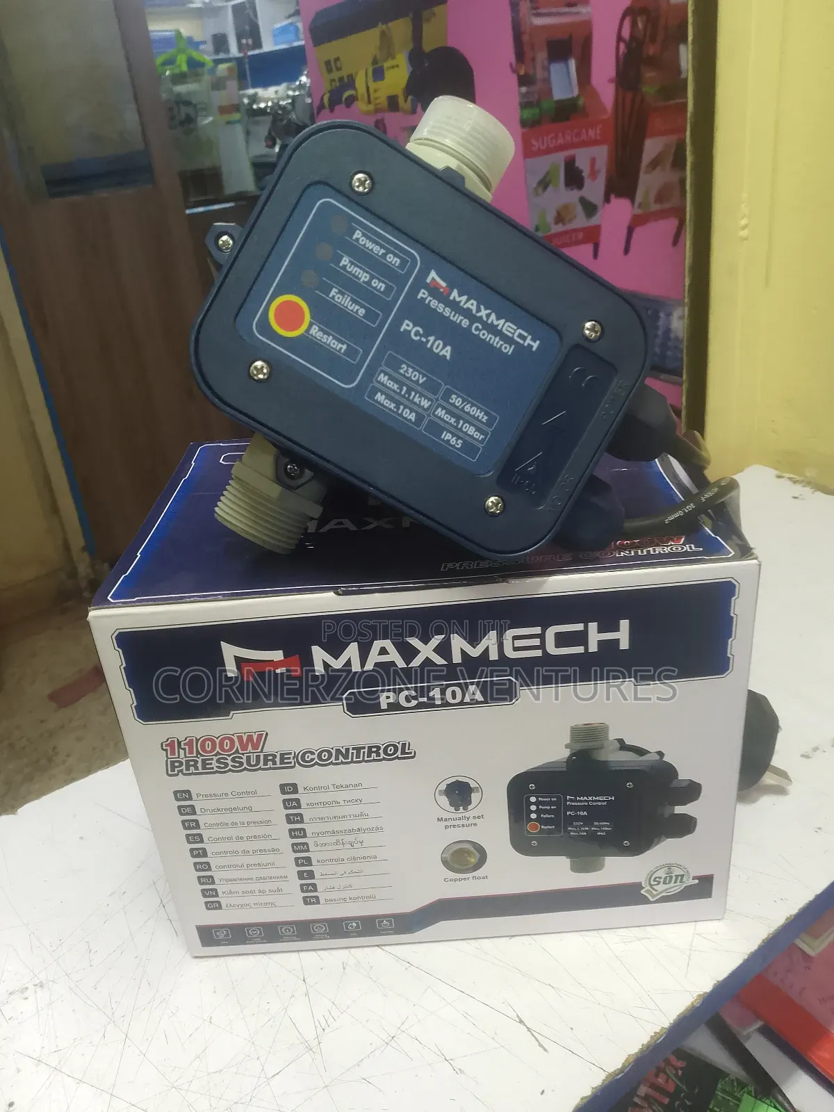 Maxmech Pressure Controller, Pressure Control