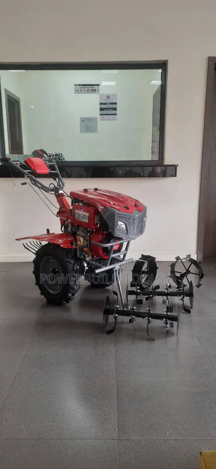 16hp Jd Power Tiller Key Start Comes With Engine Cover