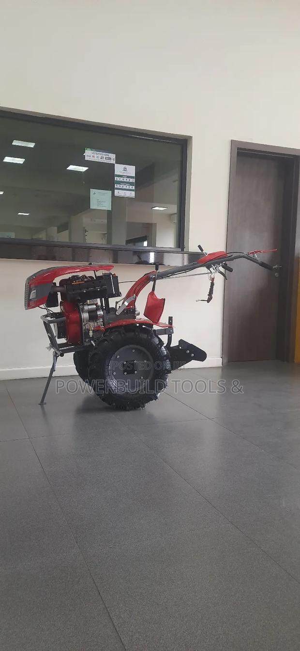 16hp Jd Power Tiller Key Start Comes With Engine Cover - thumbnail 5