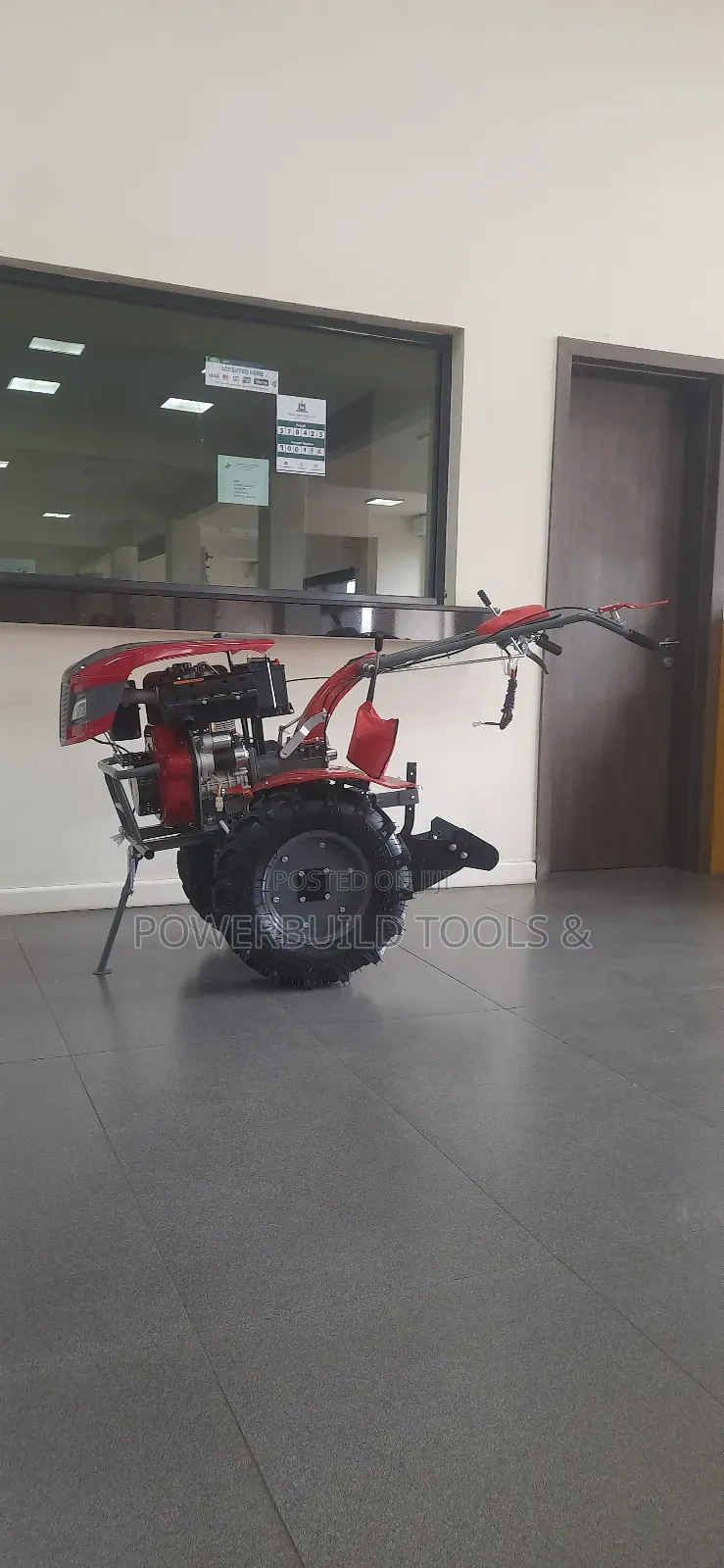 16hp Jd Power Tiller Key Start Comes With Engine Cover