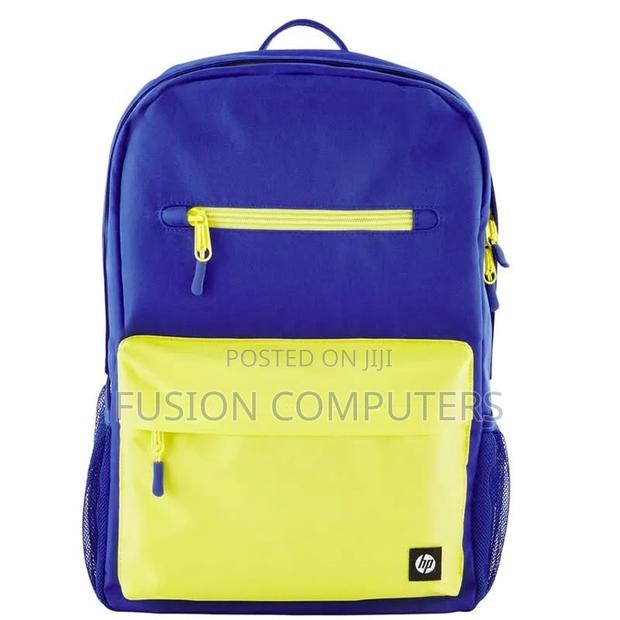 Hp Campus Blue Backpack - Blue/Yellow