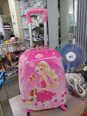 Cartoon Themed Girls Trolley Bags