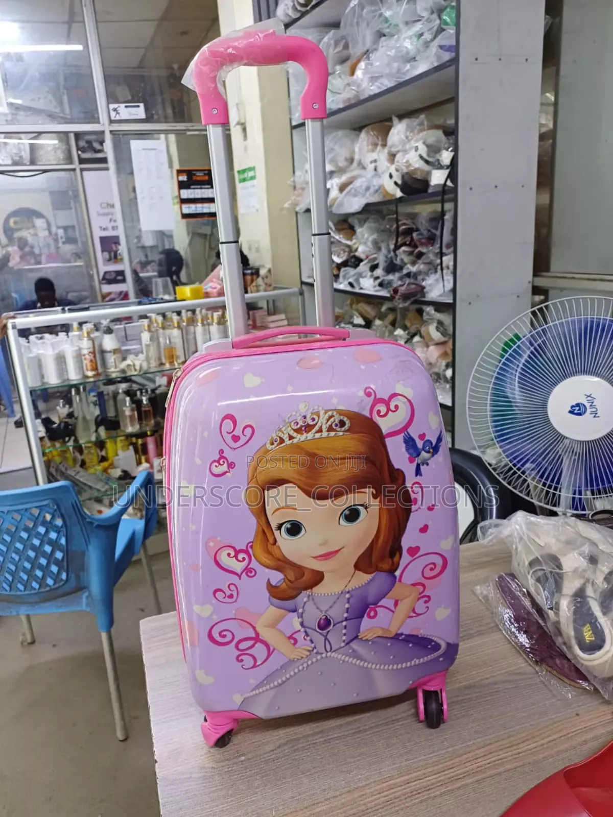 Cartoon Themed Girls Trolley Bags
