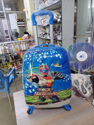 Cartoon Themed Boys Trolley Bags