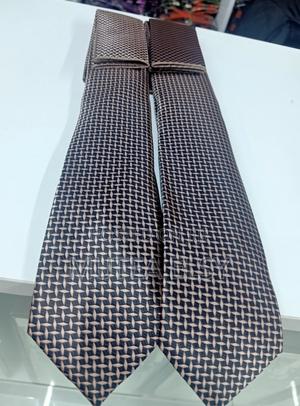 Brawn Black Geometric Executive Tie Sets - thumbnail 2