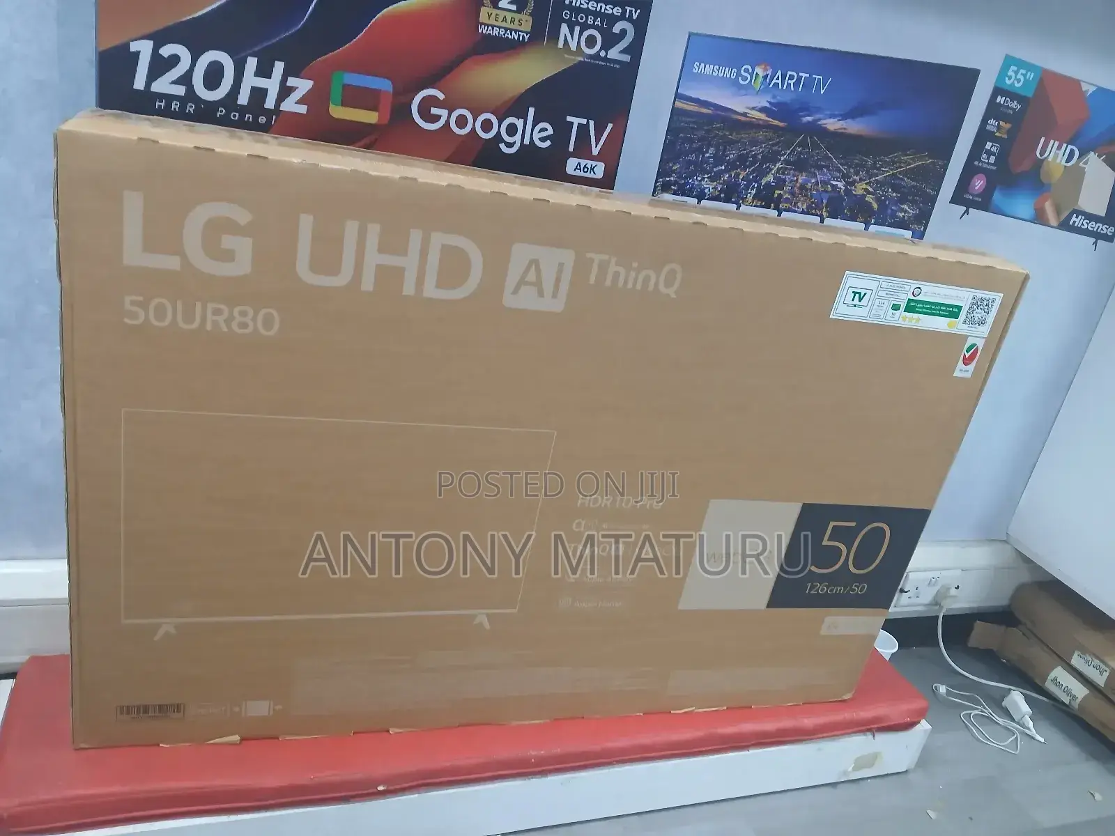 Lg 50 Inch Ur80 Uhd Tv