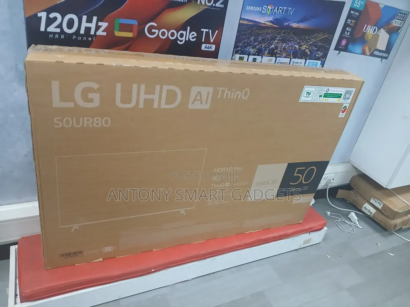 Lg 50 Inch Ur80 Uhd Tv