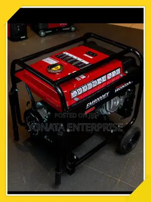 Key Start 6.5kva Honda Generator (With Battery)