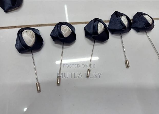 Black White Lapel Pins - thumbnail 3