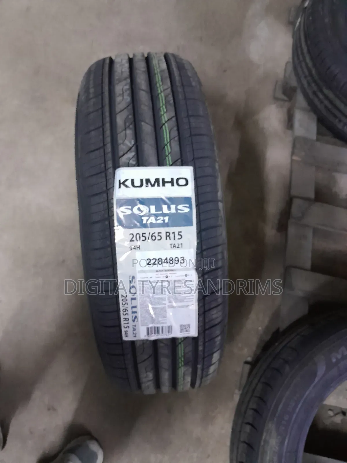 205/65r15 Kumho Tyres Brand New Made in Korea