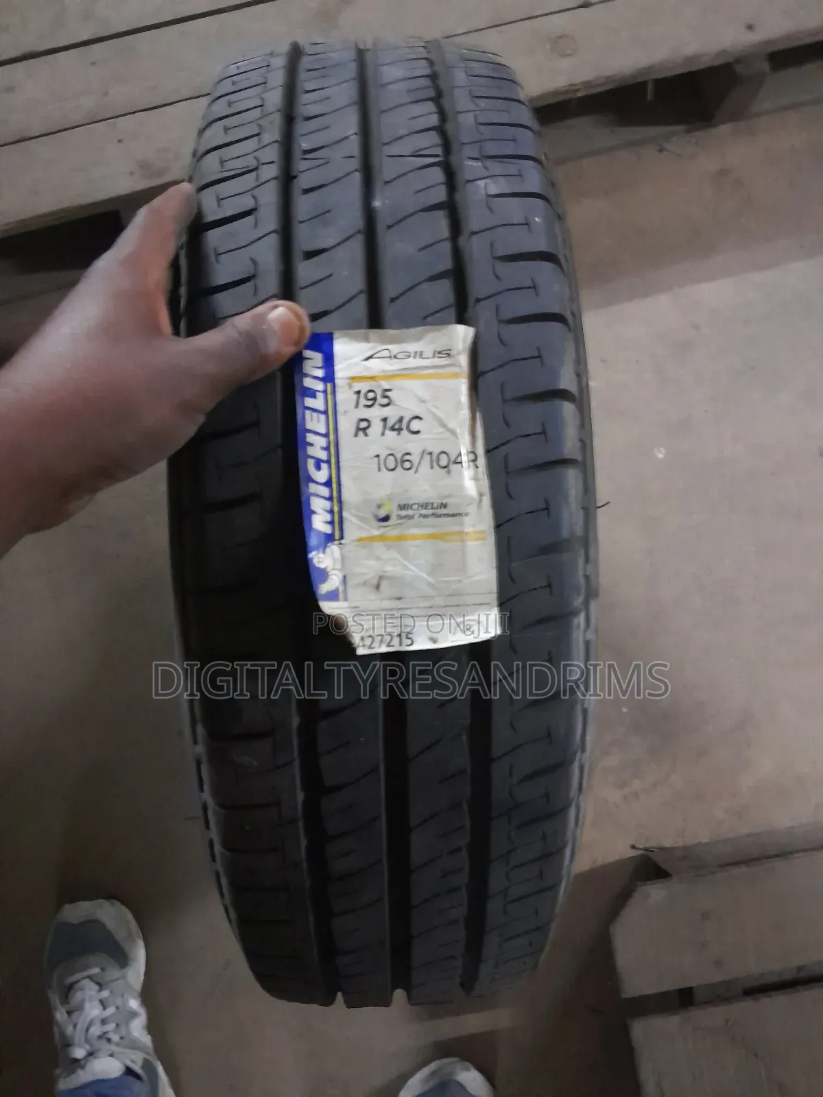 195r15c Michelin Tyres Brand New