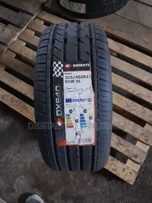 215/45r17 Davanti Tyres Brand New