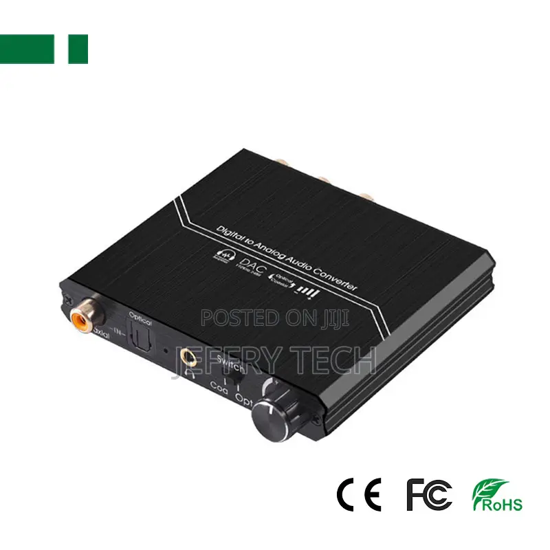 Cva-3034 Optical Coaxial Switch to Analog Audio Converter