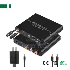Cva-3034 Optical Coaxial Switch to Analog Audio Converter