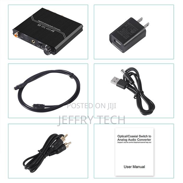 Cva-3034 Optical Coaxial Switch to Analog Audio Converter - thumbnail 4