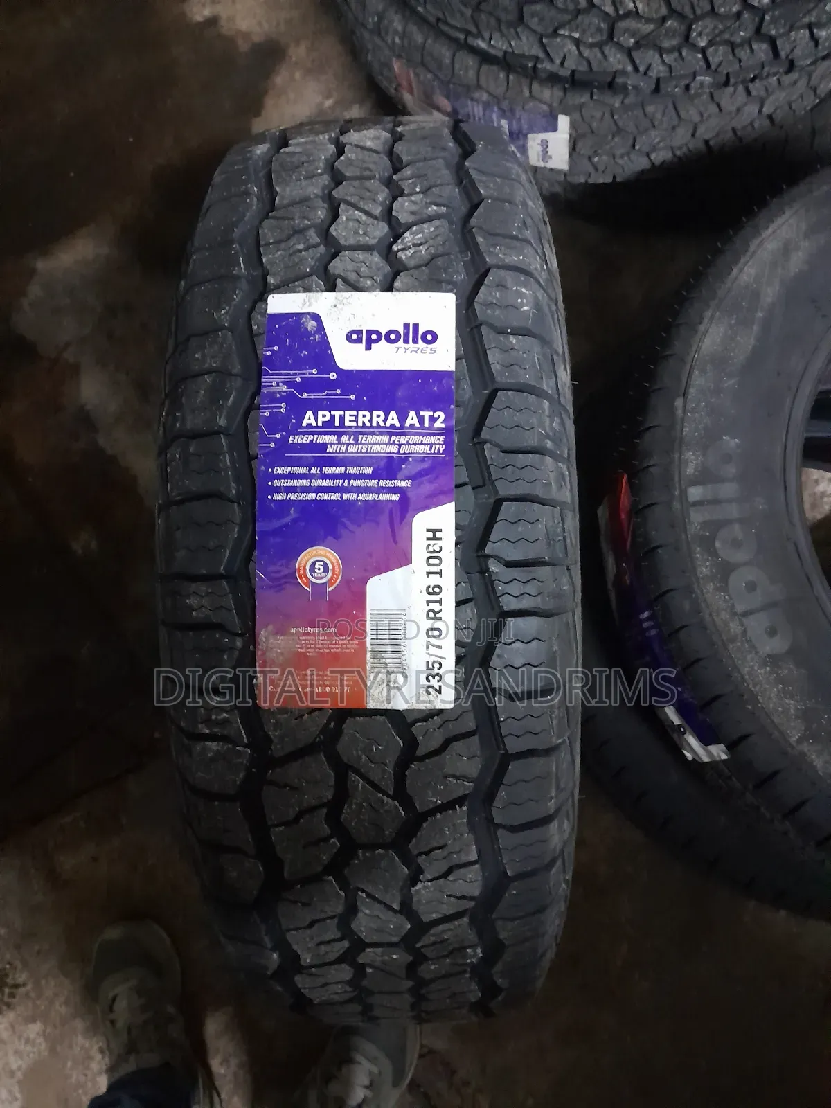 235/70r16 Apollo Tyres Made in India Brand New
