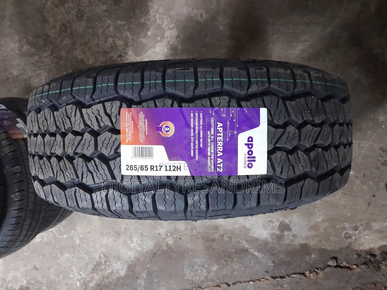 265/65r17 Apollo Tyres Brand New Made in India