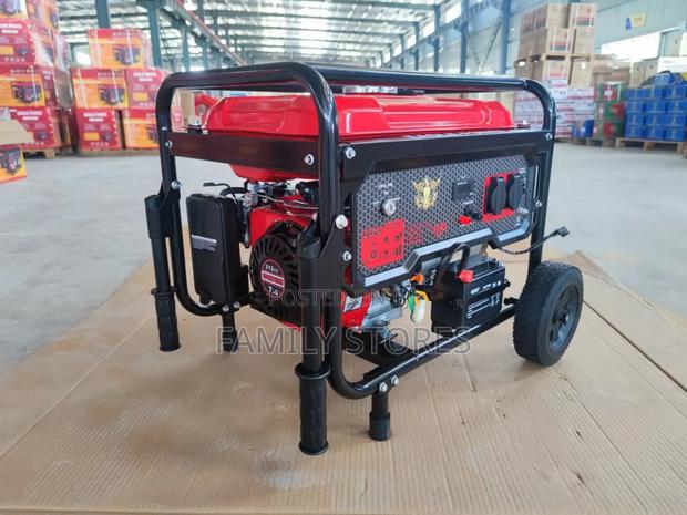 Petrol 6.5kva Generator Keystart Design - thumbnail 3
