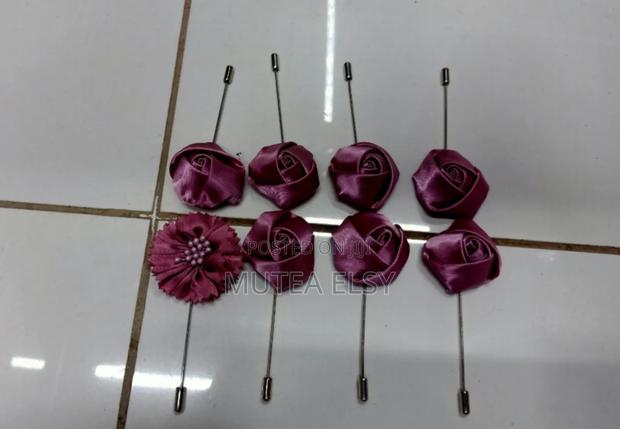 Purpleish Lapel Pins - main view