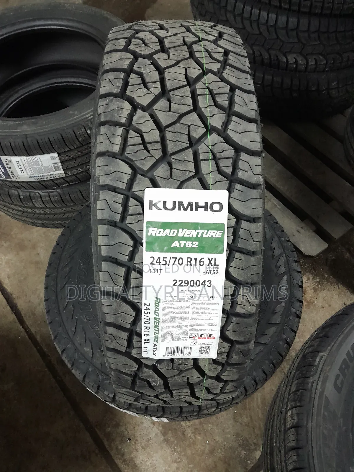 245/70r16 Kumho Tyres Brand New