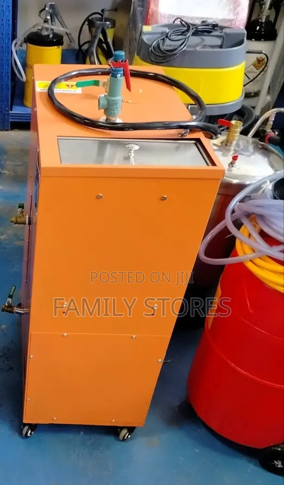Commercial Steaming Machine Single Phase With Delivery Hoses