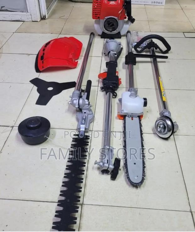 4 in 1 Petrol 4 Stroke Brushcutter With Trimmer and Polesaw