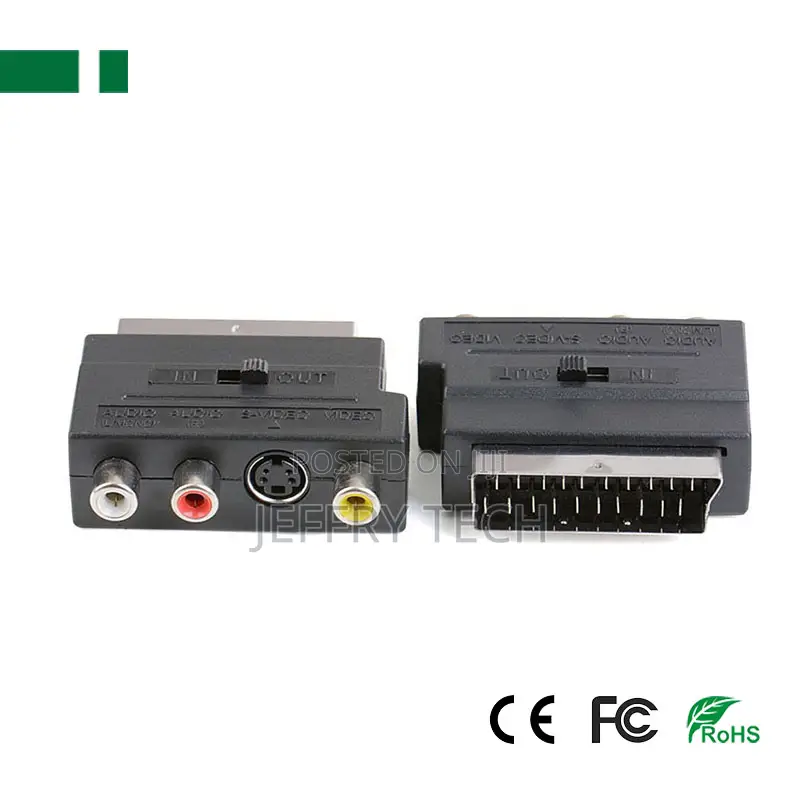 Cva-3037 RGB Scart to Rca S-Video Adapter