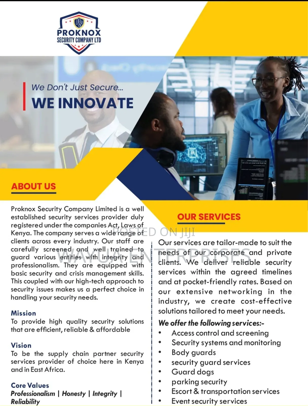 Security Firm Services
